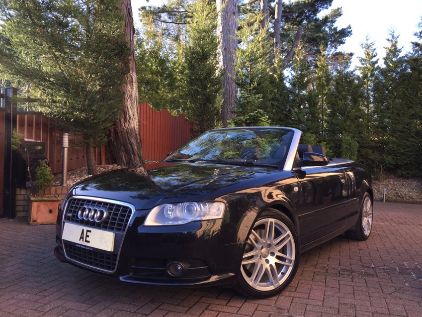 View AUDI A4 2.0 TFSi  Multitronic  S Line Special Edition Convertible 
